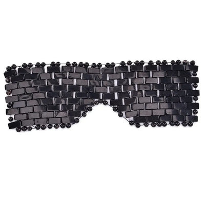 Black Obsidian Jade Eye Mask
